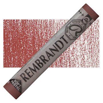 Open in modal - Rembrandt Soft Pastel - Caput Mortuum 343.5 pastel and swatch