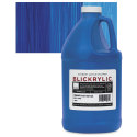 Blickrylic Student Acrylics - Primary Blue, Half Gallon