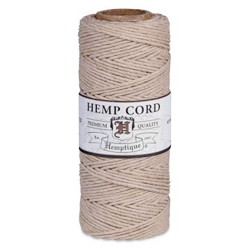 Open in modal - Hemptique Hemp Cord Spool - Natural, 1 mm x 205 ft