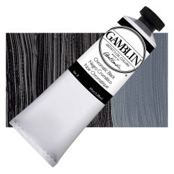 Gamblin Artist's Oil Color - Chromatic Black, 37 ml tube