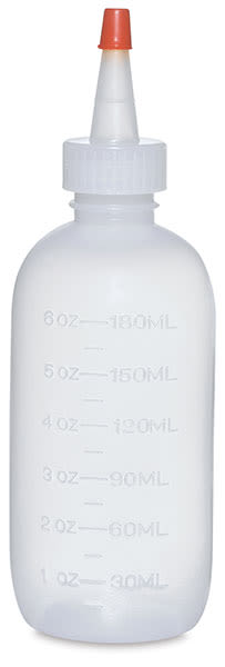 Open in modal - Richeson Plastic Squeeze Bottle - Single 6 oz bottle shown