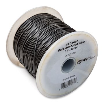 Open in modal - Hillman Dark Annealed Wire - 18 Gauge, 830 ft spool