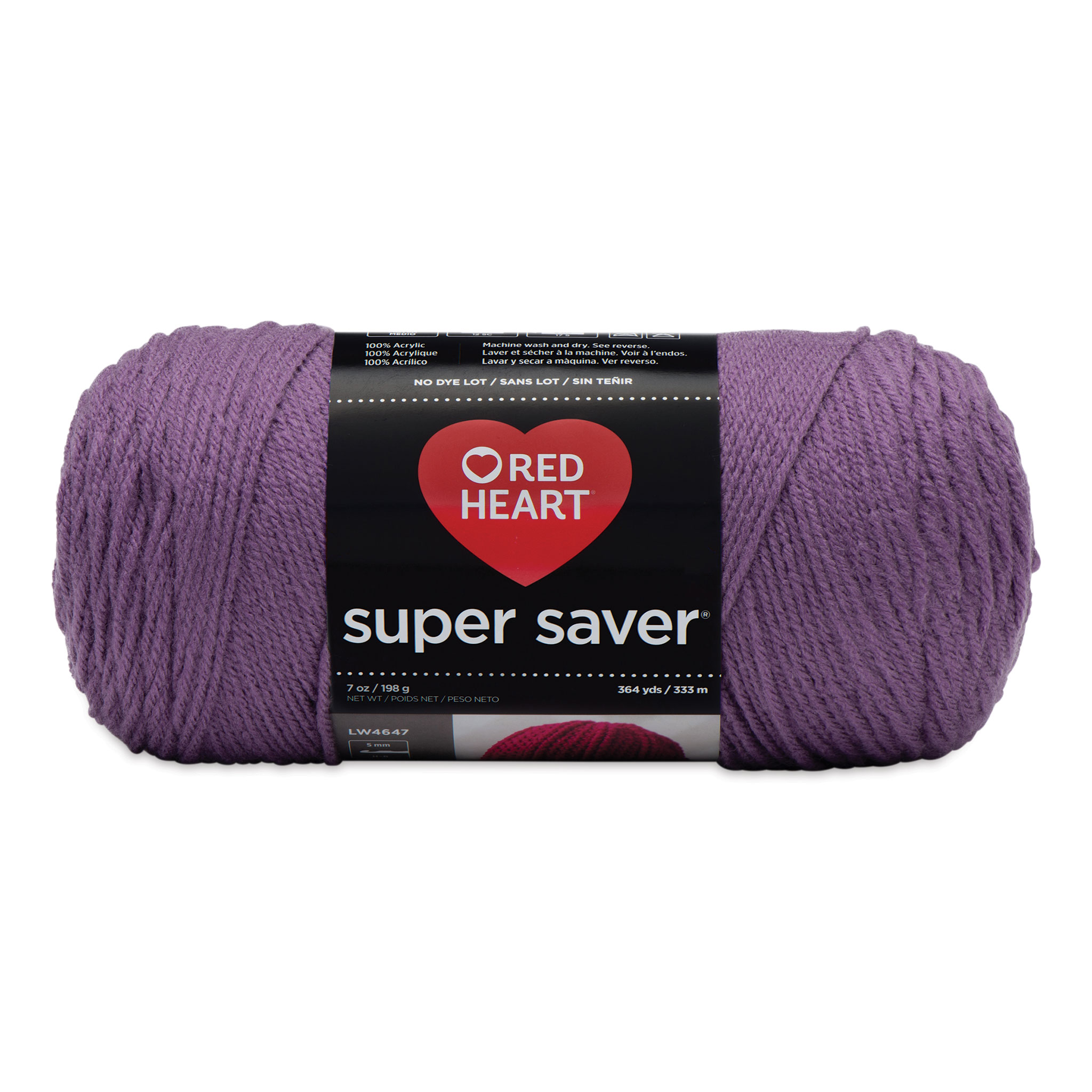 Pack of 4) Red Heart Super Saver Yarn-Green Tones