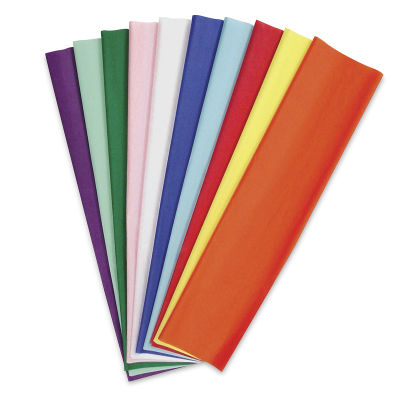 Spectra Kolorfast Tissue - 20" x 30", Assorted, 10 Sheets