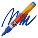 Molotow One4All Acrylic Marker - 4 mm Tip, Ultramarine, Bullet Tip