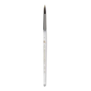 Open in modal - Princeton Synthetic Clear Handle Brush - Round, Short Handle, Size 8