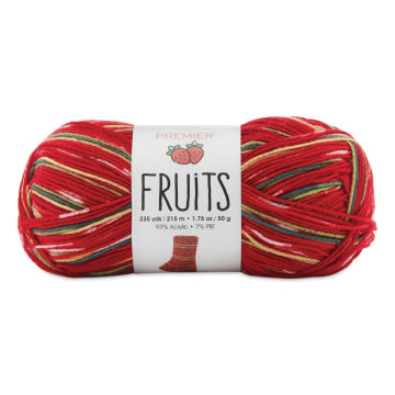 Premier Yarn Fruits Yarn - Strawberry (yarn skein with label)