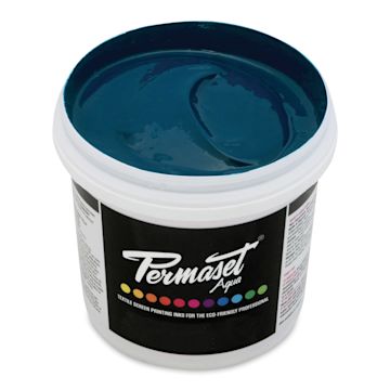 Open in modal - Permaset Aqua Fabric Ink - Turquoise, Liter