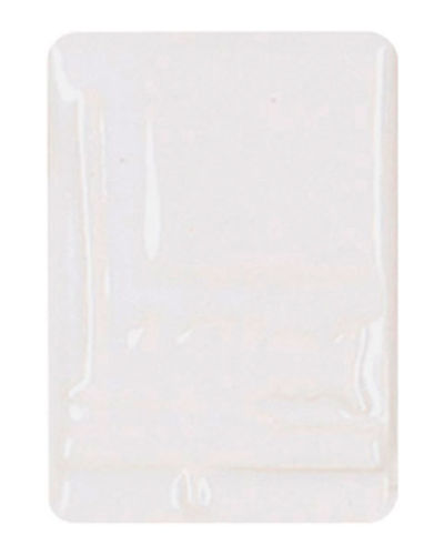 Laguna Lead-Free Gloss Glazes - Tile showing Alabaster White Glaze