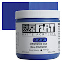 Golden SoFlat Matte Acrylic Paint - Ultramarine Blue, 473 ml, Jar