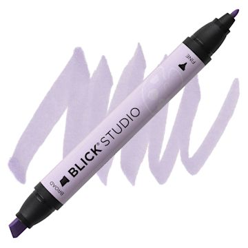 Open in modal - Blick Studio Marker - Gray Lavender marker and swatch
