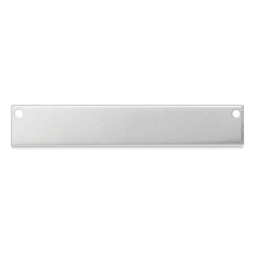 Open in modal - ImpressArt Necklace Stamping Blanks - Aluminum Rectangle Tag
