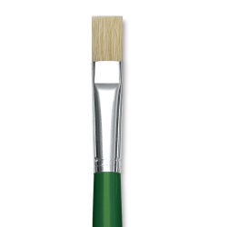 Blick Economy White Bristle Brush - Bright, Size 16