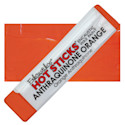 Enkaustikos Hot Sticks Encaustic Paints - Anthraquinone Orange, 13 ml stick