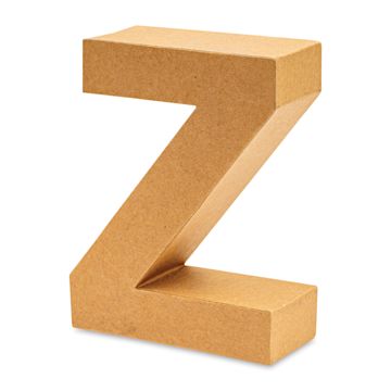 Open in modal - Papier Mache Letter - Z