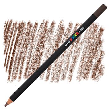 Open in modal - Posca Colored Pencil - Dark Brown pencil and swatch