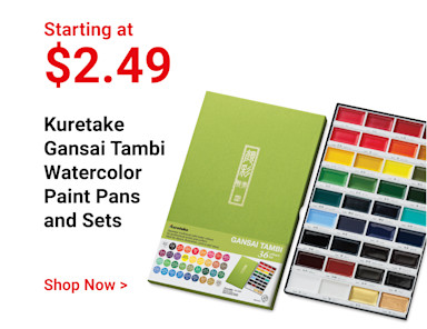 Starting at $2.49. Kuretake Gansai Tambi Watercolor Paint Pans and Sets. Shop now.