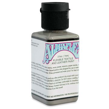 Open in modal - Alpha6 AlphaFlex Textile and Leather Paint - Medium Grey, 74 ml, Bottle