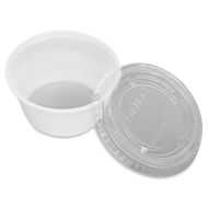 Uline Plastic Cups with Lids