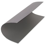 Crescent Two-Sided Gray Presentation Board