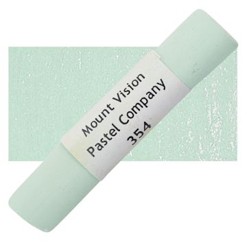 Open in modal - Mount Vision Handmade Pastel - Chromium Oxide Green 354 pastel and swatch