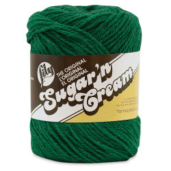Lily Sugar N' Cream Yarn - 2.5 oz, 4-Ply, Dark Pine