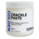 Golden Crackle Paste - oz jar
