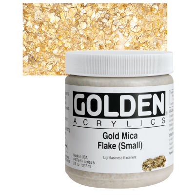 Gold Mica Flake (Small)