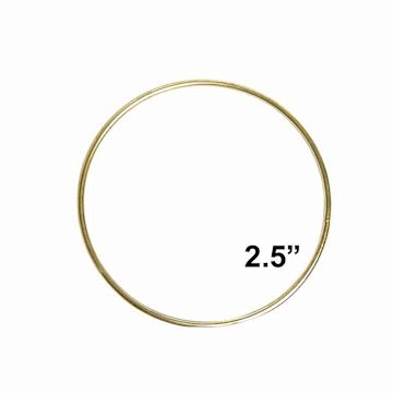 Open in modal - Pepperell Brass Plated Macramé Ring - 2-1/2"