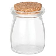 Craft Decor Glass Jars with Cork Lids