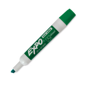 Expo Dry Erase Low Odor Markers - Chisel Tip, Green