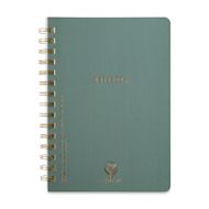 DesignWorks Ink Twin Wire Bound Crest Notebooks