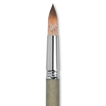 Open in modal - Escoda Modernista Tadami Synthetic Mongoose Brush - Round, Long Handle, Size 20