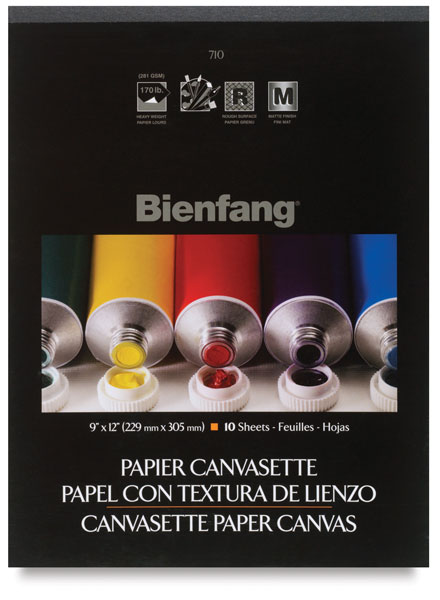 Bienfang Lightweight Watercolor Pad - 9 x 12, 15 Sheets
