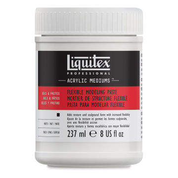Liquitex Medium - Flexible Modeling Paste, 8 oz jar