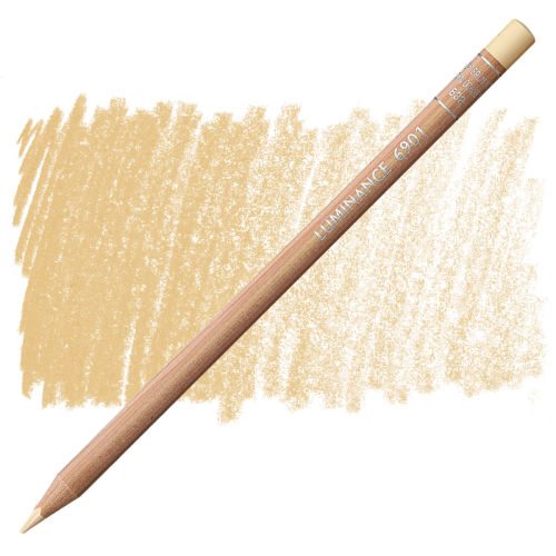 Caran d'Ache Luminance Pencil Brown Ochre 10%