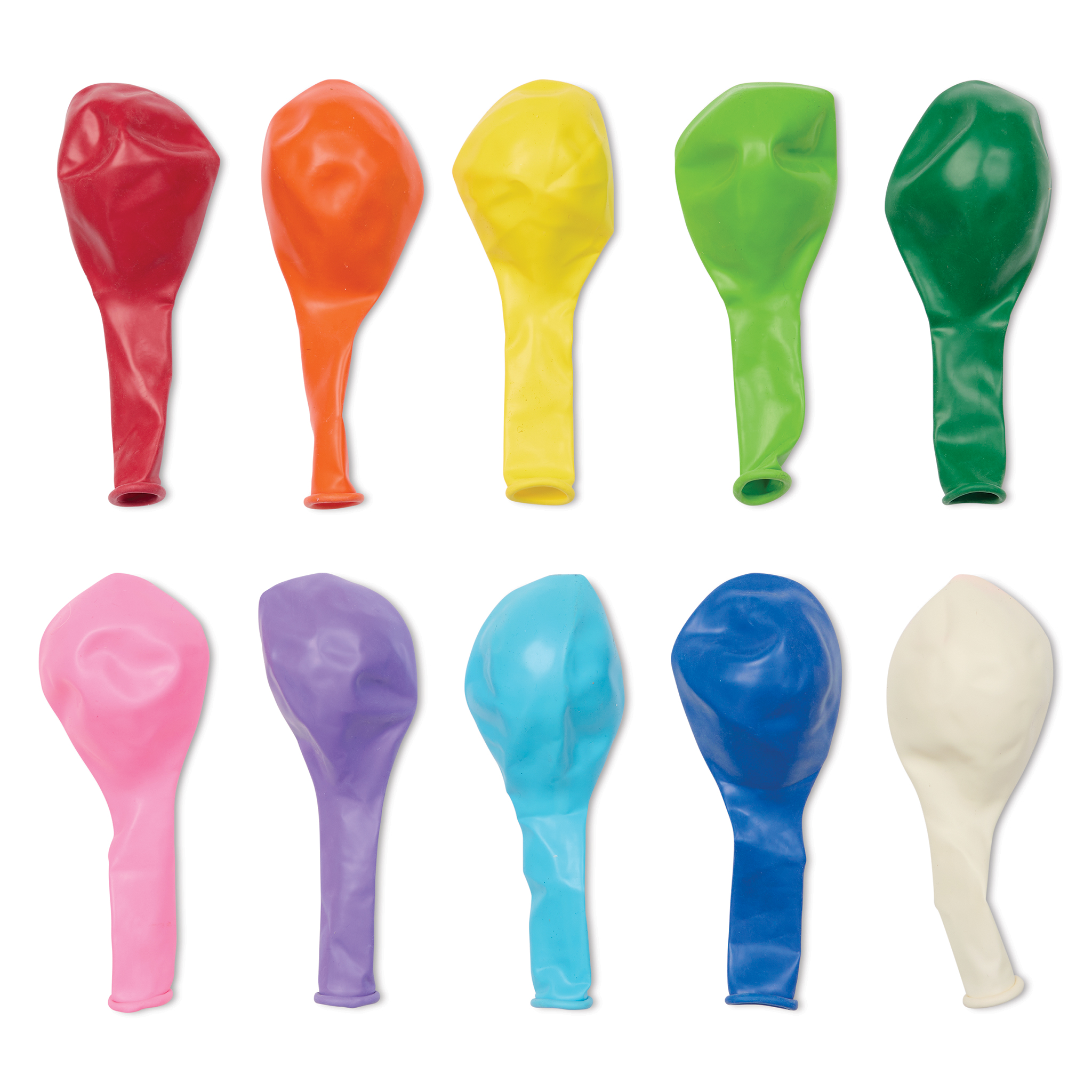 Hygloss Colorful Latex Balloons - Assorted, 11