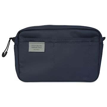Open in modal - Delfonics Water Repellent Inner Carrying Case - Dark Blue, 5.5" x 7.5" x 2.2", front