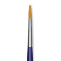 Blick Golden Taklon Brush - Round, Long Handle, Size 6