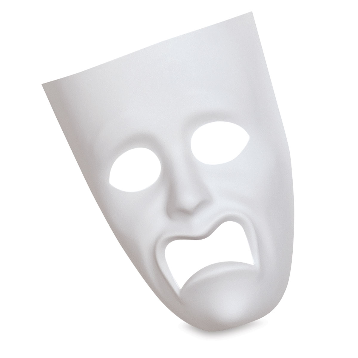 Plastic Mask Sad Face