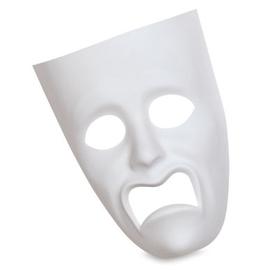 Creativity Street Plastic Face Mask - Sad