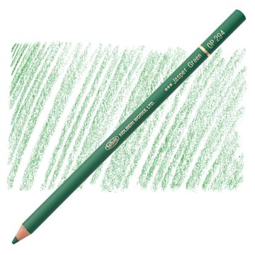 Open in modal - Holbein Artists' Colored Pencil - Jasper Green, OP294 pencil and swatch