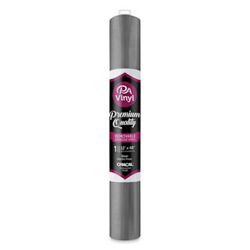 Open in modal - PA Vinyl Removable Vinyl - Metallic Silver, 12" W x 48" L