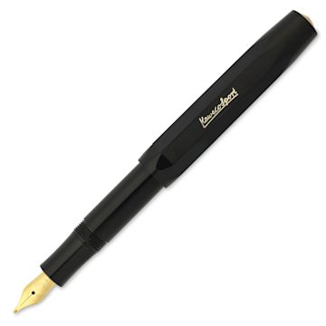 Open in modal - Kaweco Classic Sport Fountain Pen - Black, Extra-Broad