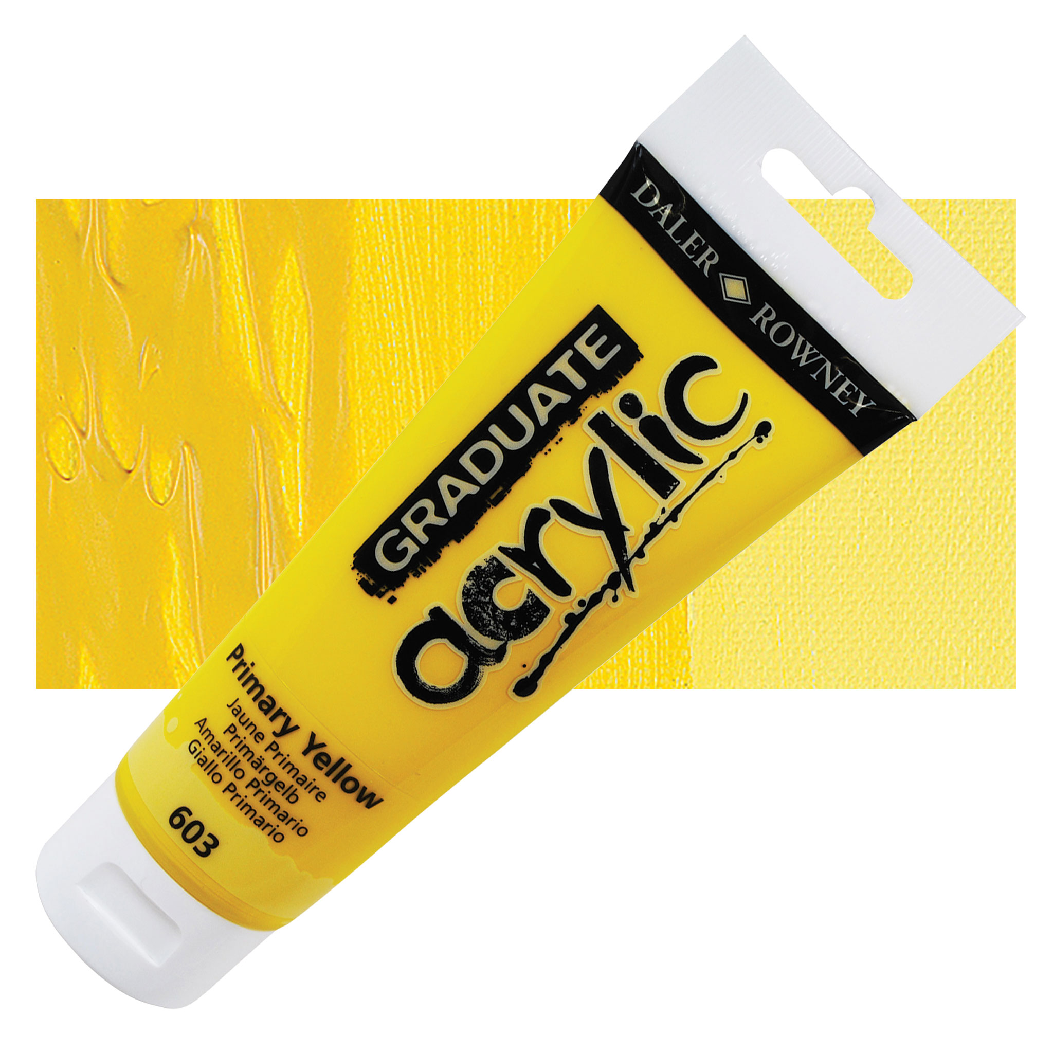 Daler Rowney : Graduate Acrylic Paint : 120ml : Primary Blue