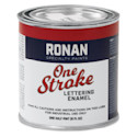 Ronan One Stroke Lettering Enamel - Purple, Half Pint