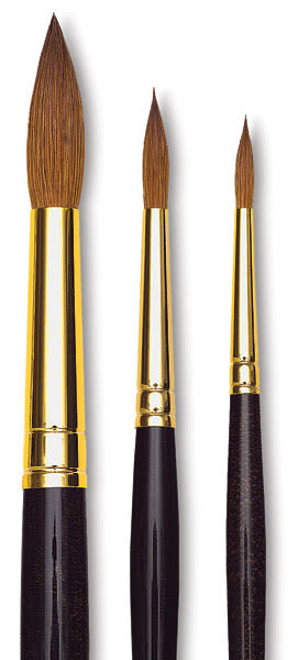 Da Vinci Maestro Kolinsky Sharp Round Brushes