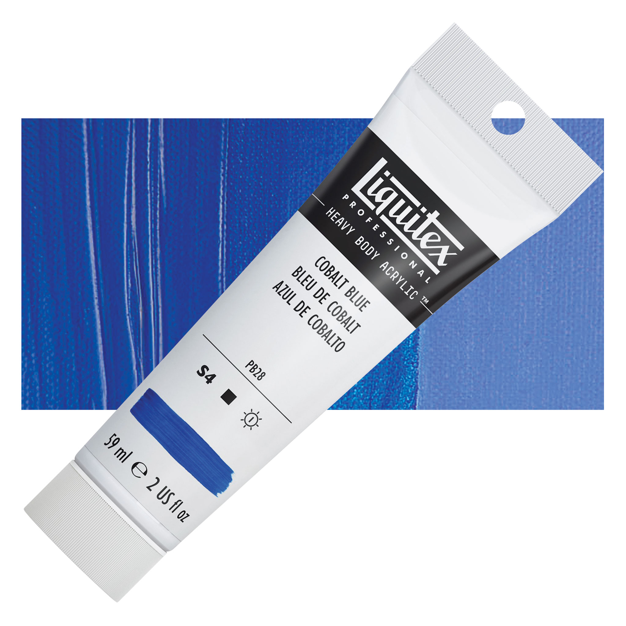 Liquitex Heavy Body Acrylic 2oz Light Blue Permanent