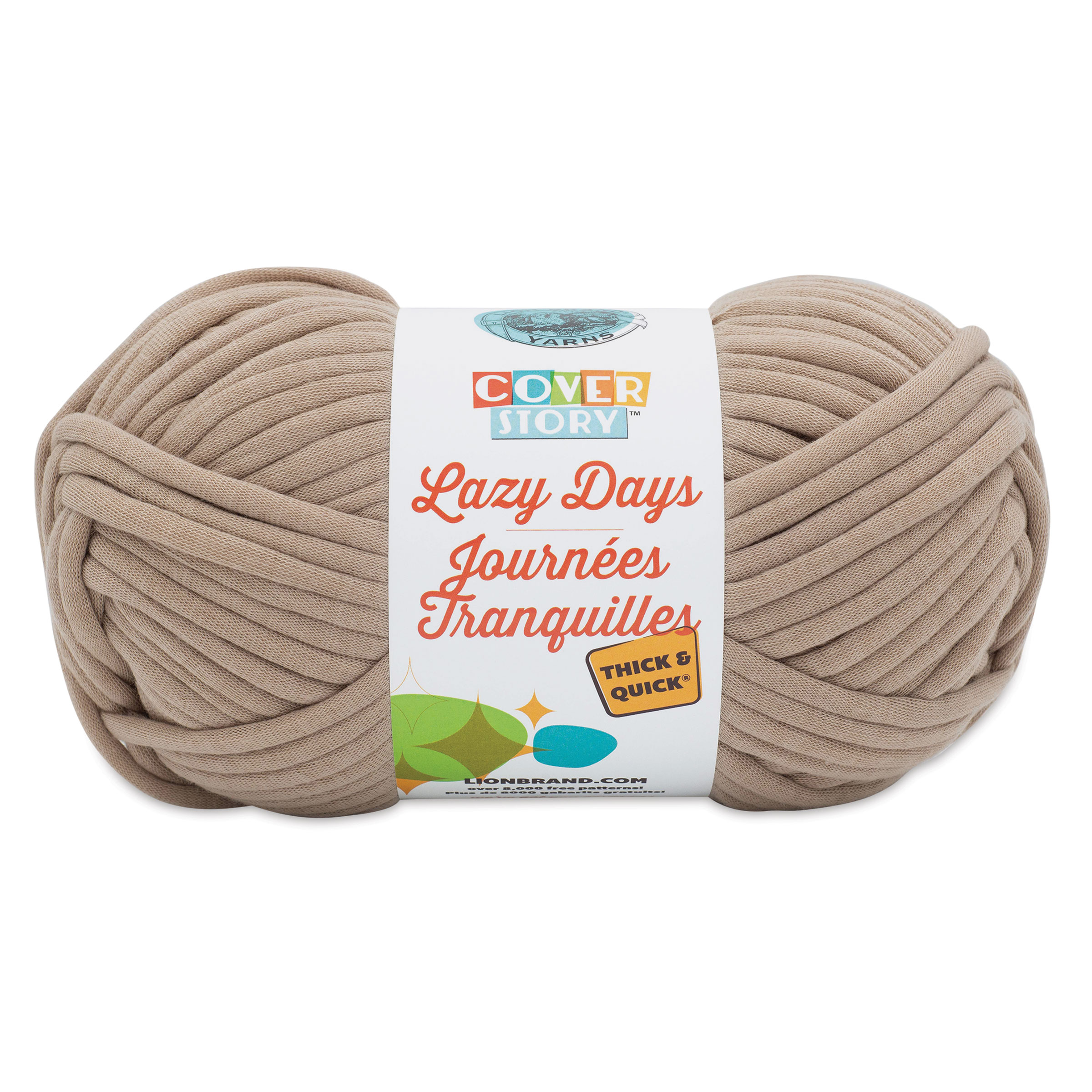 Lion Brand Cover Story Thick & Quick Yarn - Arctic, 39 Yards