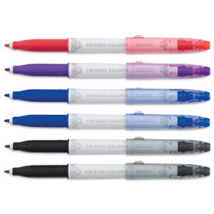 Pilot Frixion Colors Marker Pen Set - Essential Colors, Set of 6